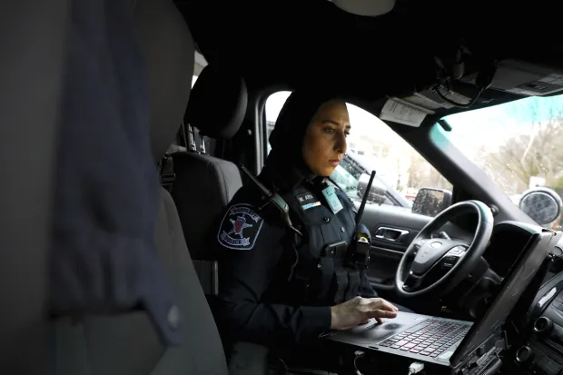 Maha Ayesh on patrol