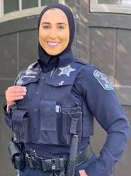 Maha Ayesh in uniform